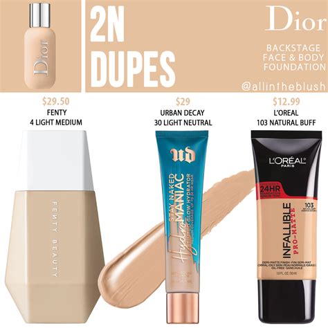 dior forever foundation dupe